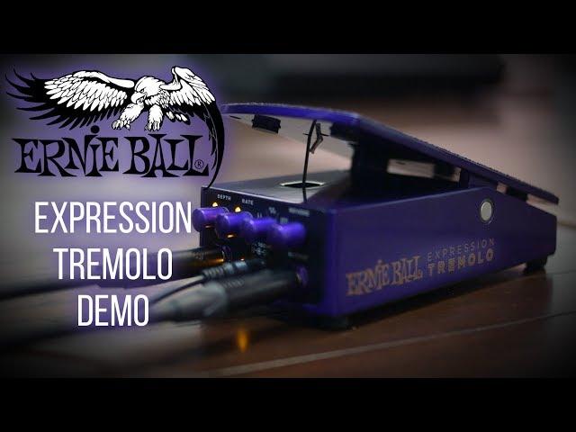 Ernie Ball Expression Tremolo Pedal Demo - Cooper Carter