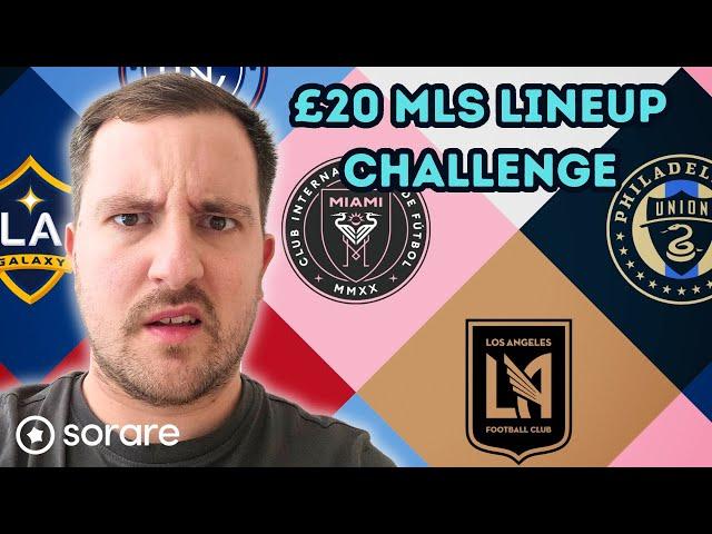 Can You Build An MLS Limited Team On Sorare With £20?