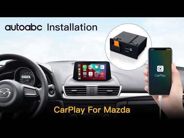 CarPlay & Android Auto installation for Mazda, USB Adapter Hub,Plug and play