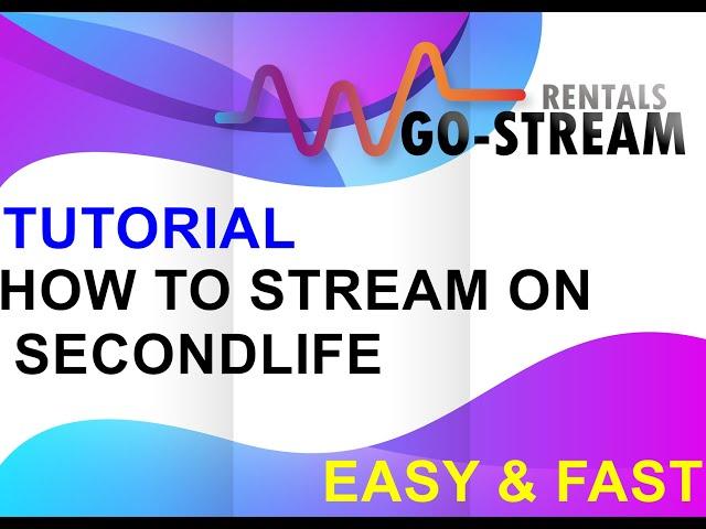 #GO-STREAM "HOW to be a DJ and STREAM on Secondlife  with Mixx , Fast & EASY "