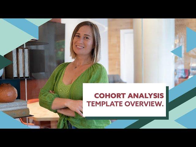 Google Data Studio - Cohort Analysis Template overview