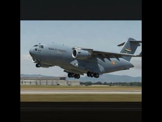 Indian C 17 Globemaster #military #defencetechnology #militaryaircraft