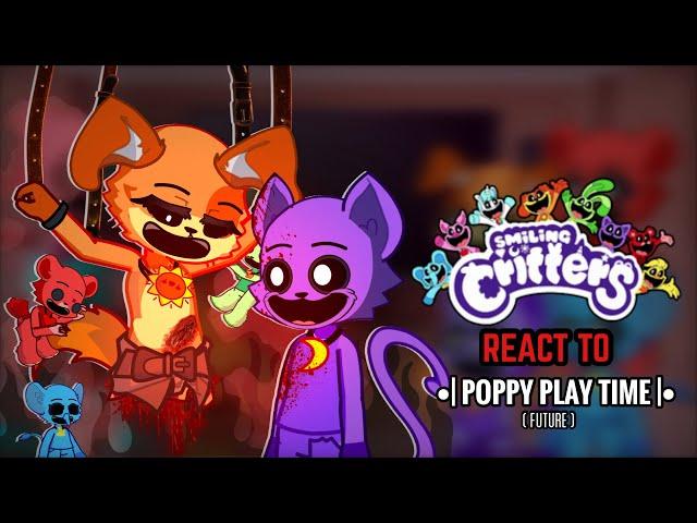  Smiling Critters React to.. || Gacha Club || Poppy Play Time Chapter 3