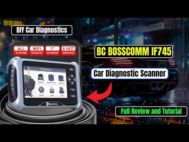 BC BOSSCOMM IF745 OBD2 Scanner | Complete Review & How-To Guide |