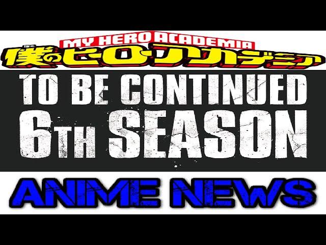 My Hero Academia Season 6 News Announced