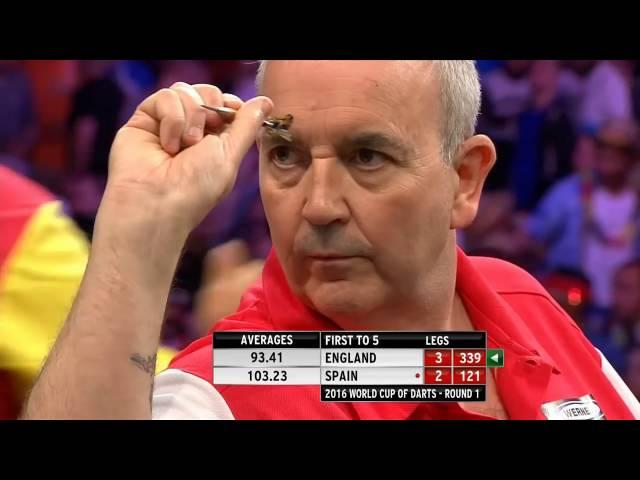 England v Spain ᴴᴰ 2016 World Cup of Darts | Round 1