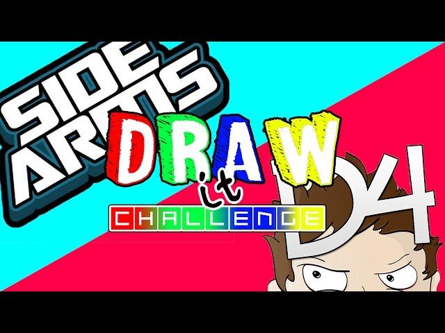 DRAW IT CHALLENGE ep. 1 - THEDELUXE4 VS SIDEARMS4REASON