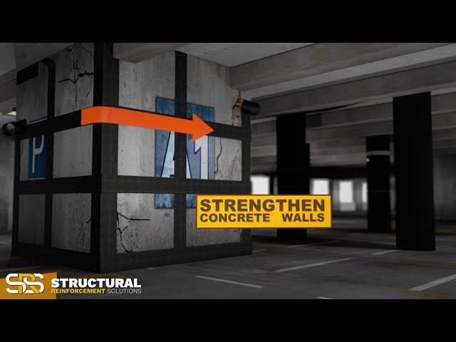 Repair and Strengthen Concrete Walls and Spans with Carbon Fiber Reinforced Polymer (CFRP)