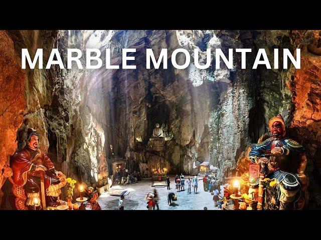 Marble Mountain Cave adventure in Da Nang, Vietnam