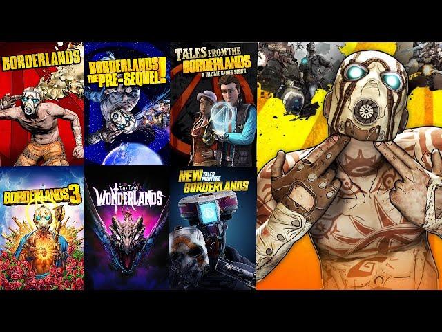 Ranking EVERY Borderlands Game WORST TO BEST (Top 7 Games)