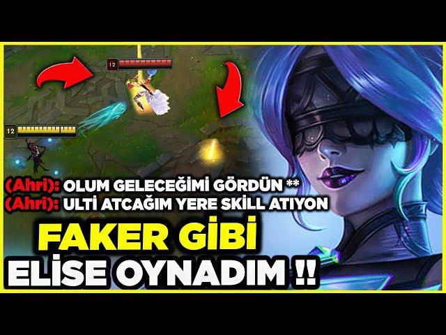 FAKER GİBİ ELİSE OYNADIM !! KAÇACAĞI YERE SKİLL ATMAK !! | Ogün Demirci