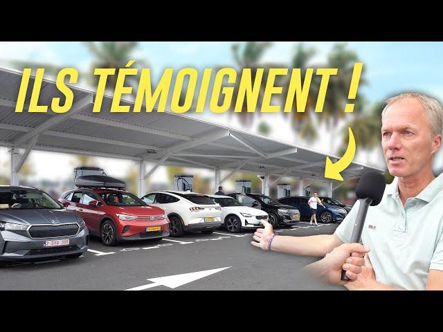 Sont-ils satisfaits de leur voiture électrique ?  (je leur pose la question)