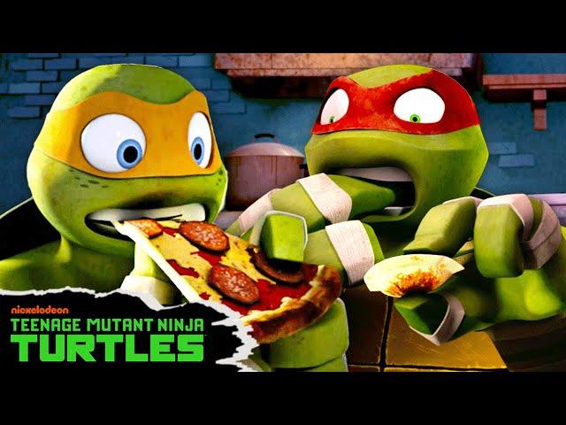 BEST Food Moments from Teenage Mutant Ninja Turtles!  | TMNT