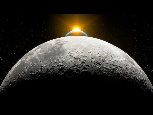 THE MOON'S MICROGRAVITY l Relaxing Space Video l OrbitOdyssey