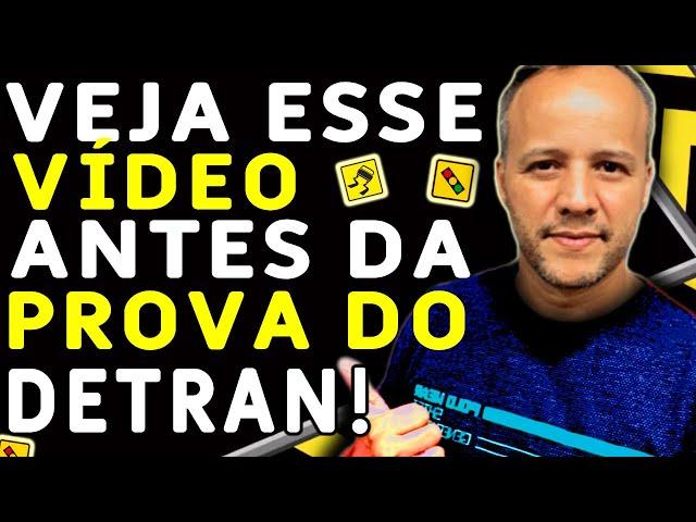 RESUMO DETRAN 2024 Exame legislação de trânsito 2024  Questões da Prova teórica do DETRAN