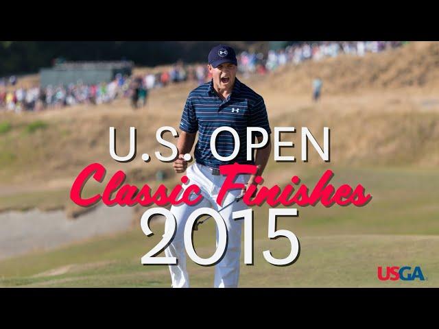 U.S. Open Classic Finishes: 2015 | Jordan Spieth Gets It Done at Chambers Bay