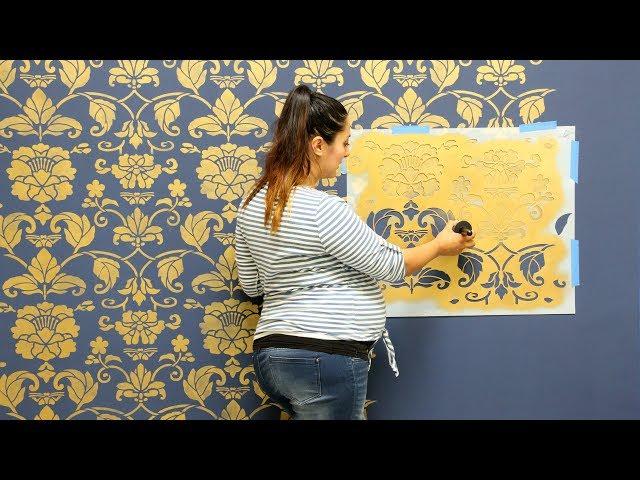 The Complete Beginner’s Guide to Wall Stenciling