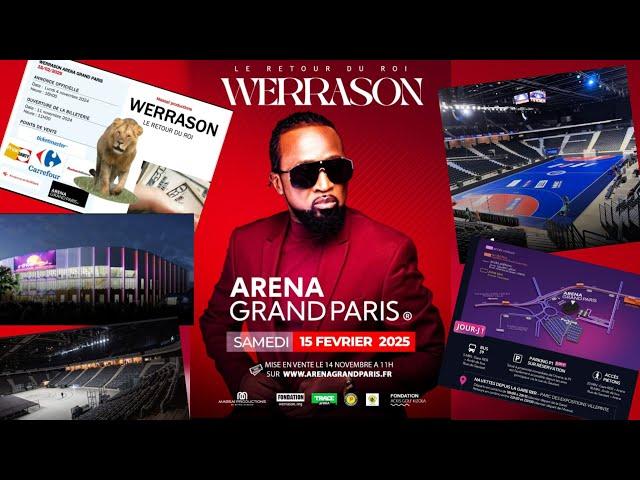 WERRASON DE RETOUR AVEC FORCE: PARIS CONFIRMÉ POUR LE 15/02 À ARENA GRAND PARIS/ TOKO YOKA TE