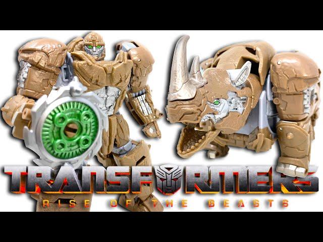 Transformers RISE OF THE BEASTS Voyager Class RHINOX Review