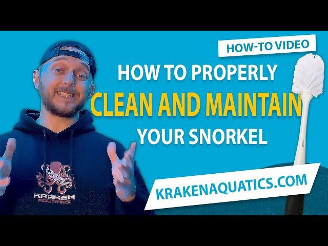 Do This To Properly Clean and Maintain Your Snorkel