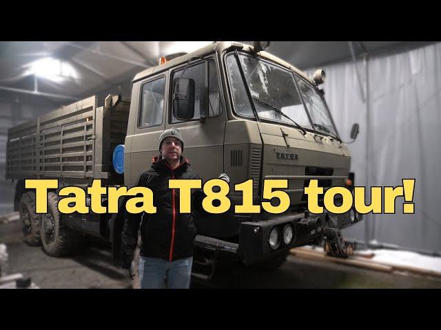 Tour of the Tatra 815 6x6 v12!