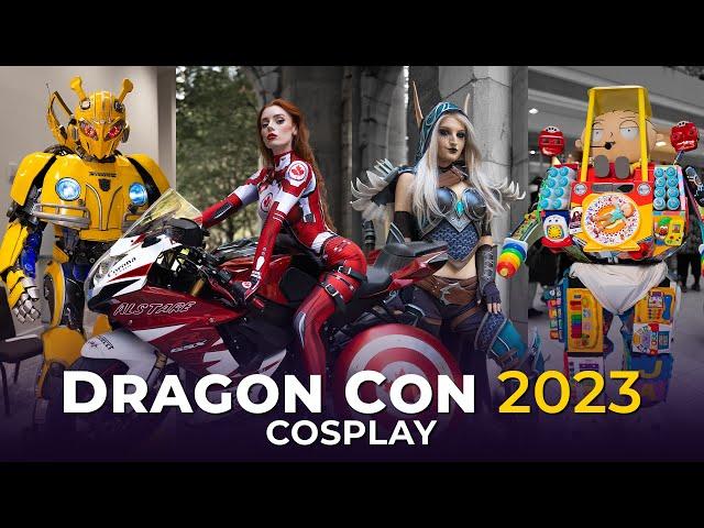 DRAGON CON 2023 4K COSPLAY HIGHLIGHTS MUSIC VIDEO ATLANTA PARTY COMIC CON