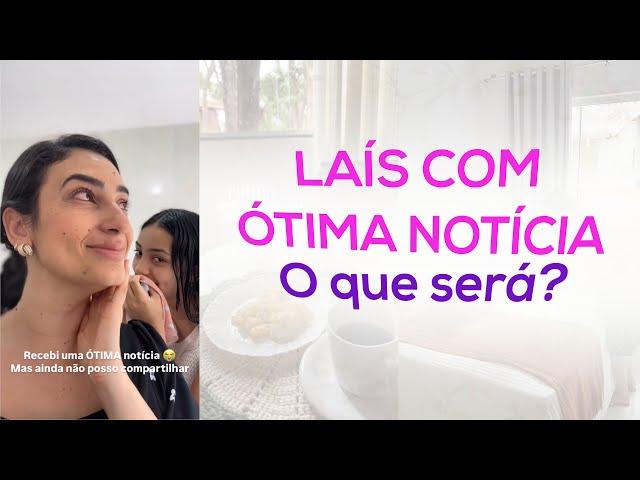 @laisvelosop prestes a contar uma grande novidade. Mini vlog com essa lindona que amamos muito!