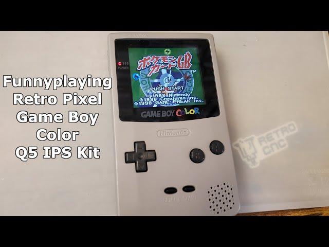 Funnyplaying GBC Retro Pixel Q5 IPS LCD Kit