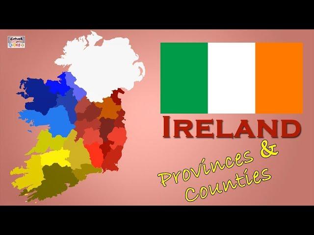 Learn Ireland's Counties & Provinces | Geography Of Ireland | General Knowledge Video | Ireland Map