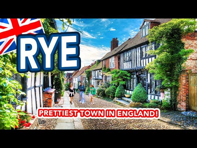 RYE is The Prettiest Town In England | A full tour of historic Rye Sussex