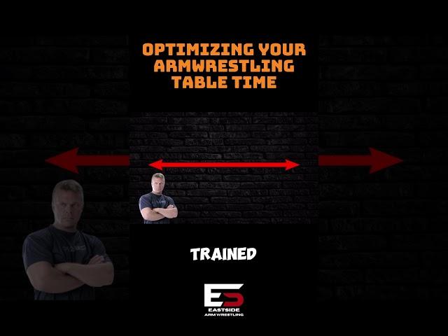 How much table time do you need? #armwrestling #eastsidearmwrestling #training