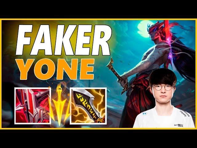 FAKER YONE MID GAMEPLAYSEASON 12 LEAGUE OF LEGENDS