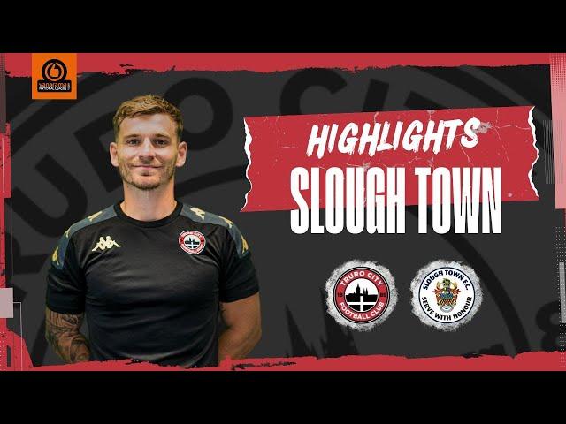 Slough Town vs Truro City - Vanarama National League South - Highlights