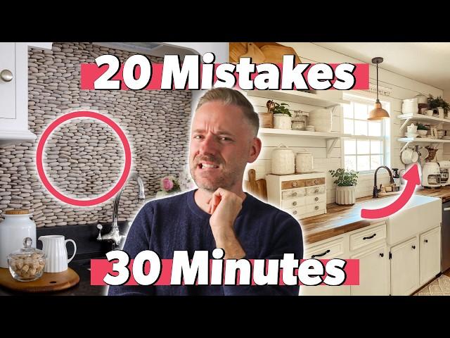 20 Kitchen Interior Design Mistakes In 30 Minutes