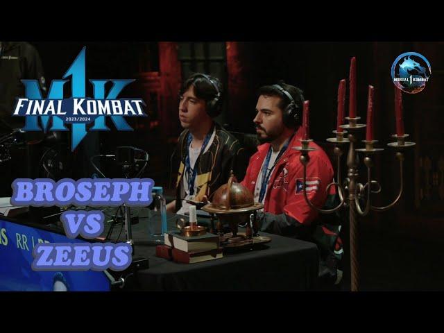 FINAL KOMBAT GROUP STAGE   BROSEPH VS ZEEUS