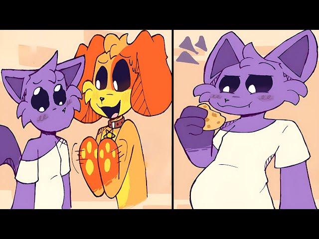 Catnap x Dogday Cat’s Cookie Transformation!  | Poppy Playtime Nightmare Critters  Comic Dub