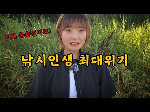 붕어낚시꾼 나래붕어 낚시인생 최대위기