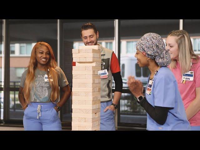 Cone Health Careers | Jenga With the Cardiovascular ICU Team