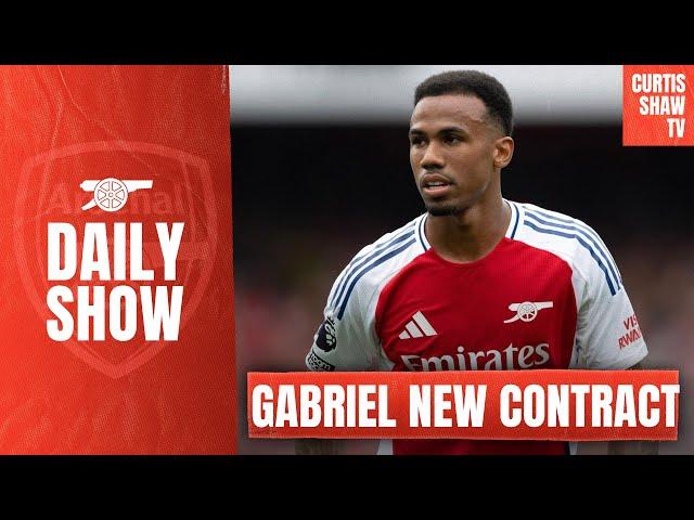 Gabriel New Contract - Arsenal Waiting On Sane Deal - Calafiori Returns From Injury