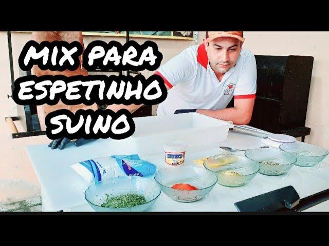 TEMPERO MIX PARA ESPETINHO SUINO