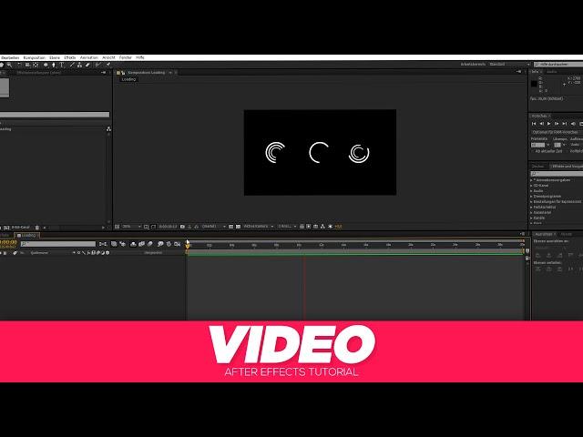 CREATE LOADING ANIMATIONS | AFTER EFFECTS | KBDESIGNZ