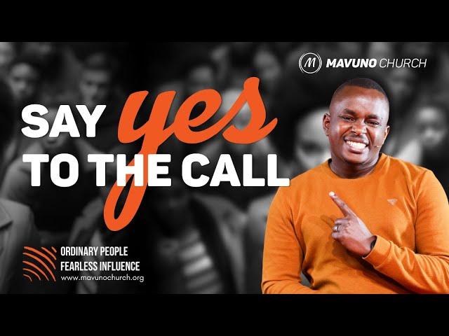 YOU...YES YOU | 1. Say Yes To The Call