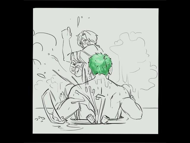 Prince And The Marimo #zoro #sanji #zoroxsanji #zosan #edit #bl #yaoi #shorts #boyxboy #boylove