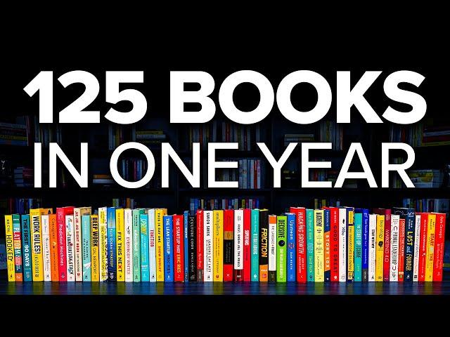 How To Read More Books: 5 Tips For Reading 125 Books In A Year