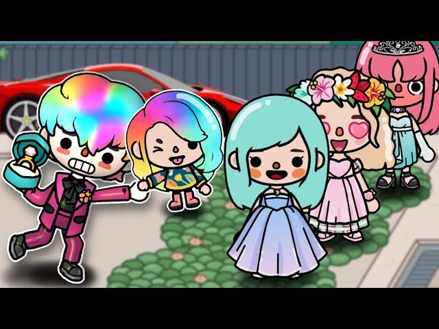 I Find Girlfriend For My Millionaire Dad | Toca Boca World | Toca Jenni