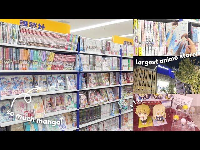 ˖°. manga shopping at LARGEST ANIME STORE in japan!!