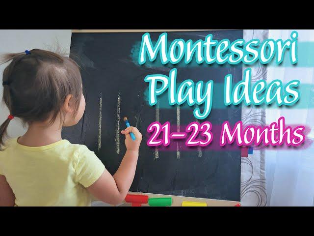 40 MEANINGFUL PLAY IDEAS! MONTESSORI AT HOME ACTIVITIES FOR 21-23 MONTHS OLD | Montessori At Home