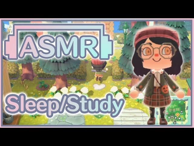 Video Game ASMR  (no talking ) - Animal Crossing : New Horizons ; Autumn Deco and Outfits