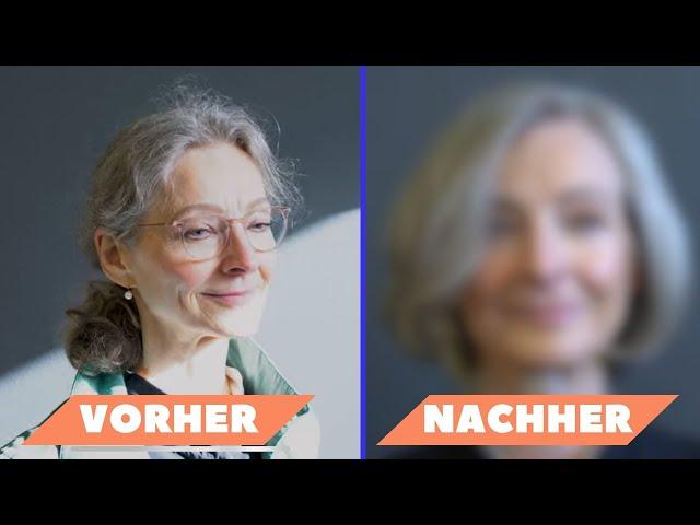 Sie wollte junger und frischer wirken: Jetzt hat sie gleich zwei Trendlooks für #vorhernachher