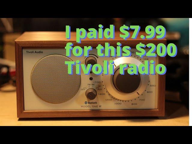 I paid $7.99 for this Tivoli Model One BT Radio